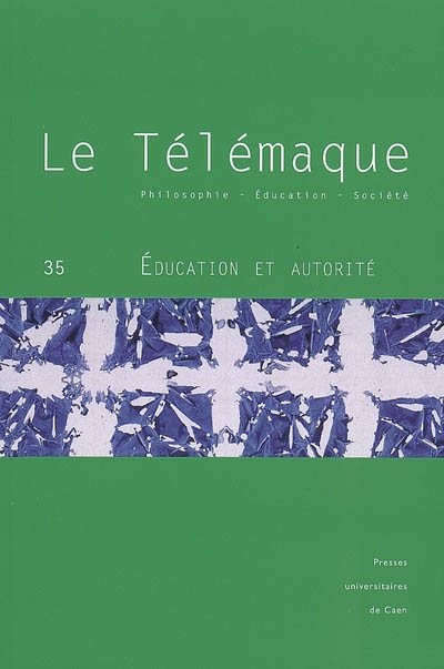 Télémaque (Le), n° 35. Education et autorité