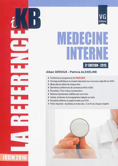 Médecine interne : IECN 2016