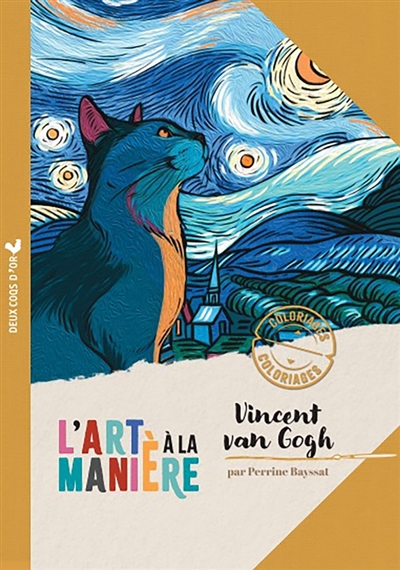 L'art à la manière : Coloriages Van Gogh
