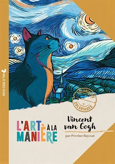 L'art à la manière : Coloriages Van Gogh