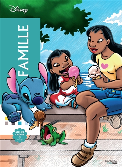 Coloriages mystères Disney : Famille