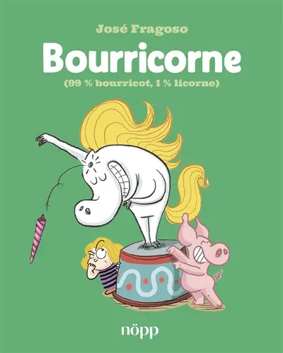 Bourricorne. 99 % bourricot, 1 % licorne