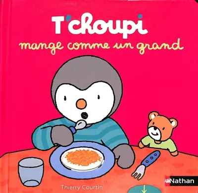 T'choupi mange comme un grand