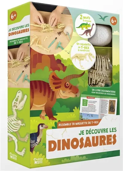 Auzou lab' : je découvre les dinosaures