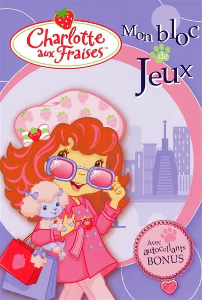 Mon bloc de jeux Charlotte aux fraises