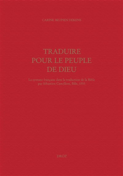 Traduire pour le peuple de...