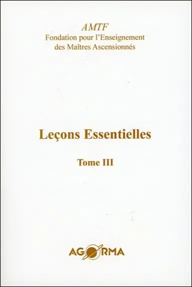 Leçons essentielles. Vol. 3