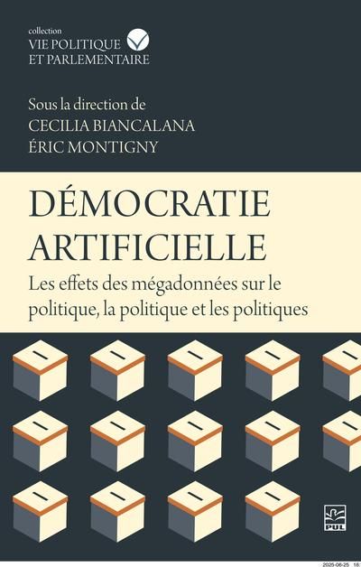 Démocratie artificielle : Les effets des mégadonnées sur le politique, la politique et les politiques