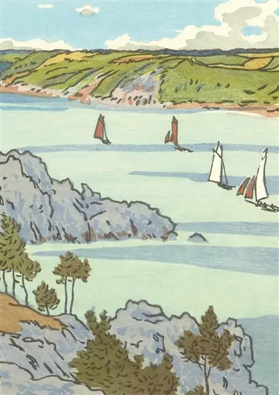 Paysages bretons : carnet