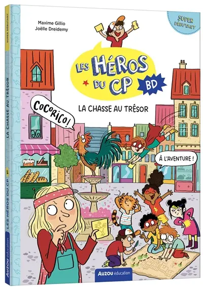 Les héros du CP BD. La chasse au trésor : super débutant