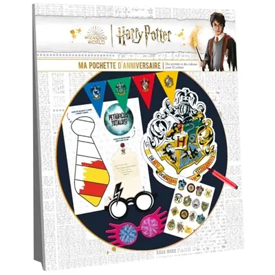 Harry Potter : Ma pochette d'anniversaire : Des activités et des cadeaux