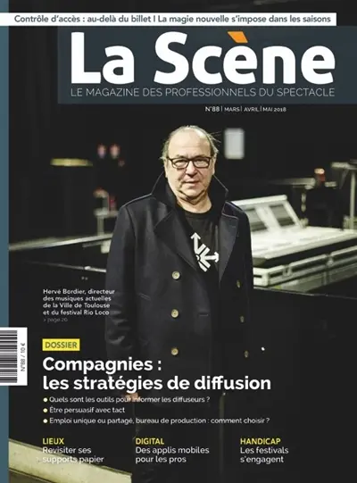 Scène (La) : le magazine professionnel des spectacles, n° 88. Compagnies : les stratégies de diffusion