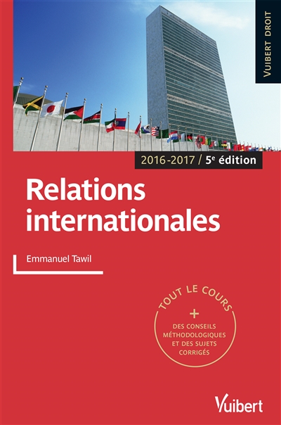 Relations internationales : 2016-2017