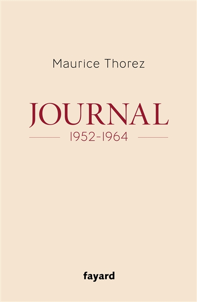 Journal : 1952-1964