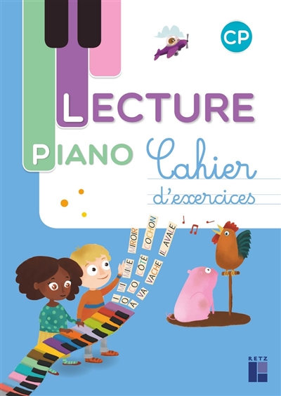 Piano Lecture Cahier d'exercice CP