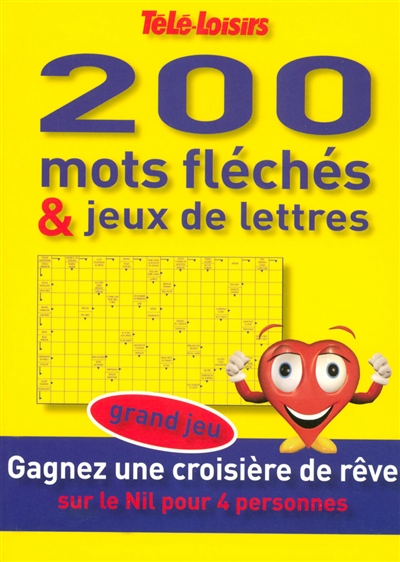 200 mots fléchés & jeux de lettres