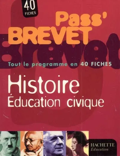 Histoire éducation civique : tout le programme en 40 fiches
