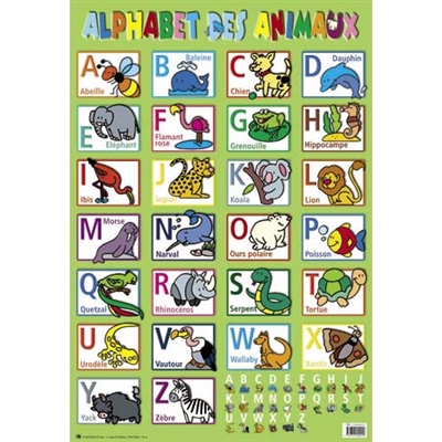 Alphabet des animaux
