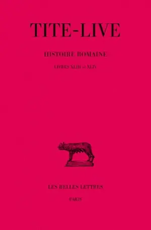 Abrégés des livres de l'Histoire romaine de Tite-Live. Vol. 32. Livres XVIII-XVIV