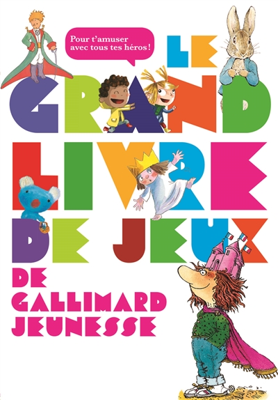 Le grand livre de jeux de Gallimard jeunesse