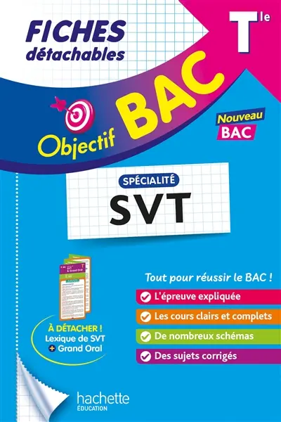 Spécialité SVT terminale : fiches détachables : nouveau bac