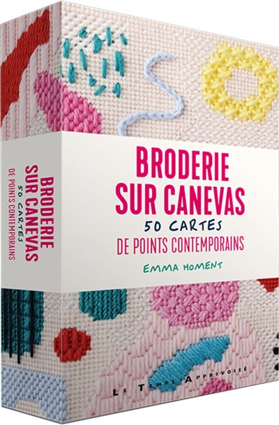 Broderie sur canevas : 50 cartes de points contemporains