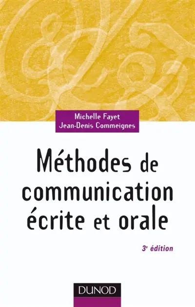 Méthodes de communication écrite et orale