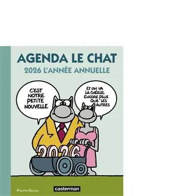 Agenda Le Chat 2026 : l'année annuelle