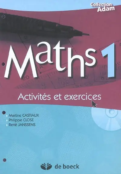 Maths 1 : activités et exercices