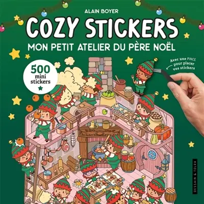 Mon petit atelier du Père Noël : cozy stickers