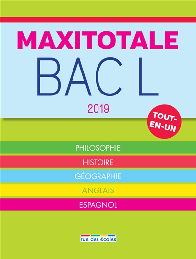 Maxitotale bac L 2019 :...