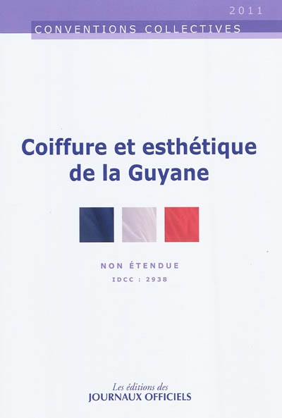 Convention collective régionale du 25 novembre 2008 : coiffure et esthétique de la Guyane : IDCC 2938