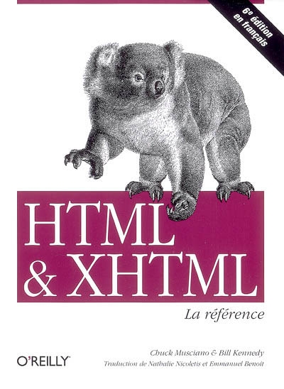 HTML & XHTML, la référence