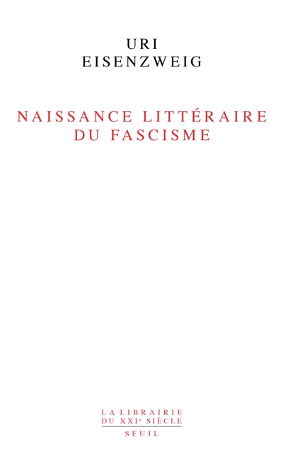 Naissance littéraire du fascisme