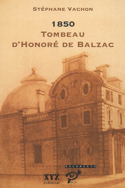 1850, tombeau d'Honoré de Balzac