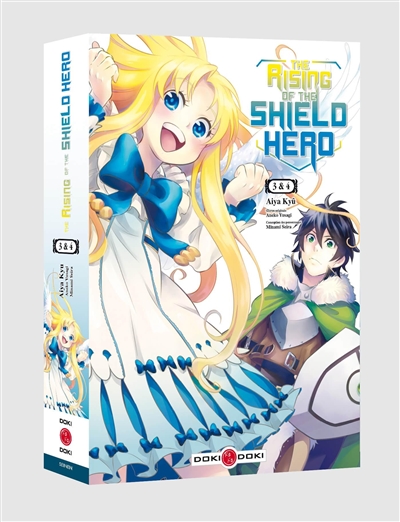 the rising of the shield hero : pack volumes 3 et 4