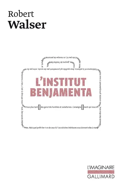 L'Institut Benjamenta (Jakob von Gunten)