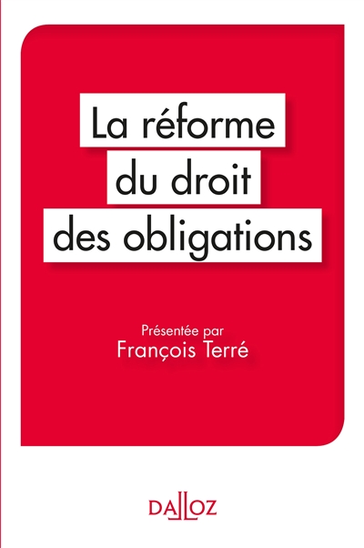 La réforme du droit des...