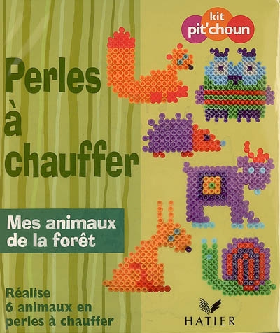 Perles à chauffer : mes animaux de la forêt