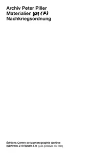 Materialien (F) : Nachkriegsordnung