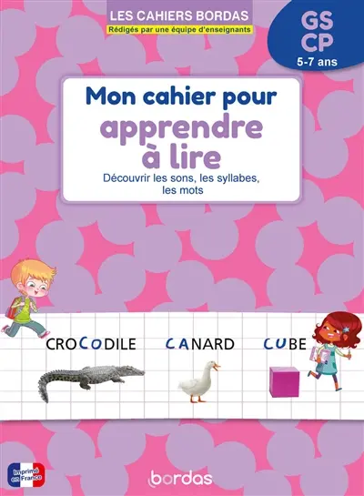 Les sons, les syllabes, les mots dès 5 ans : se préparer à l'apprentissage de la lecture : conforme au programme