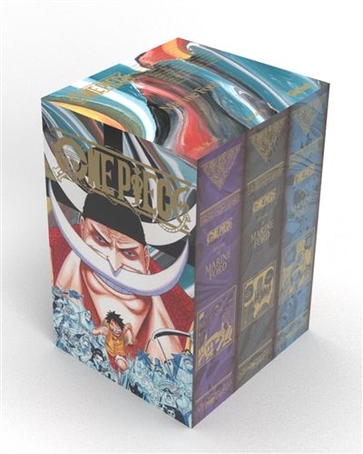 One Piece : coffret vide Marine Ford : tomes 54 à 61