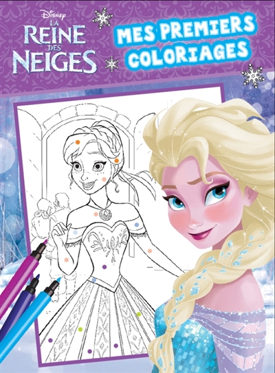 La reine des neiges : mes premiers coloriages : Elsa