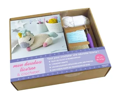 Mon doudou licorne à crocheter