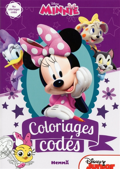 Minnie : coloriages codés
