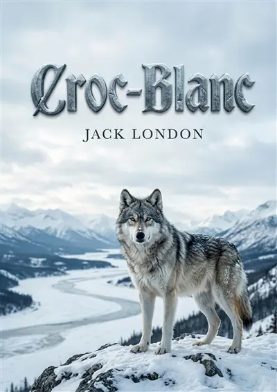 Croc-Blanc : Les aventures sauvages d'un chien loup dans lesétendues glacées du Grand Nord, un roman captivant de Jack London.