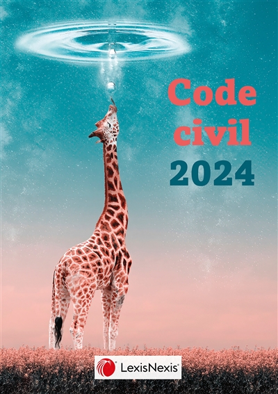 Code civil 2024 : jaquette girafe eau