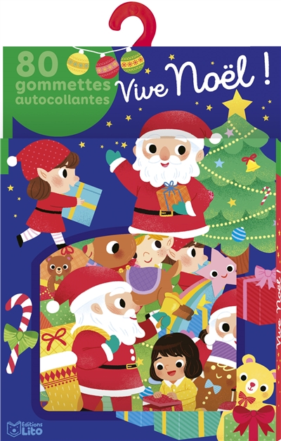 Vive Noël ! : 80 gommettes autocollantes