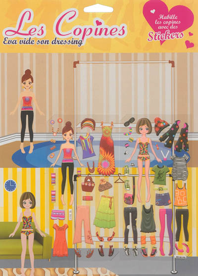 Eva vide son dressing : stickers