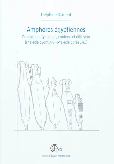 Amphores égyptiennes : production, typologie, contenu et diffusion (IIIe siècle avant J.-C.-IXe siècle après J.-C.)